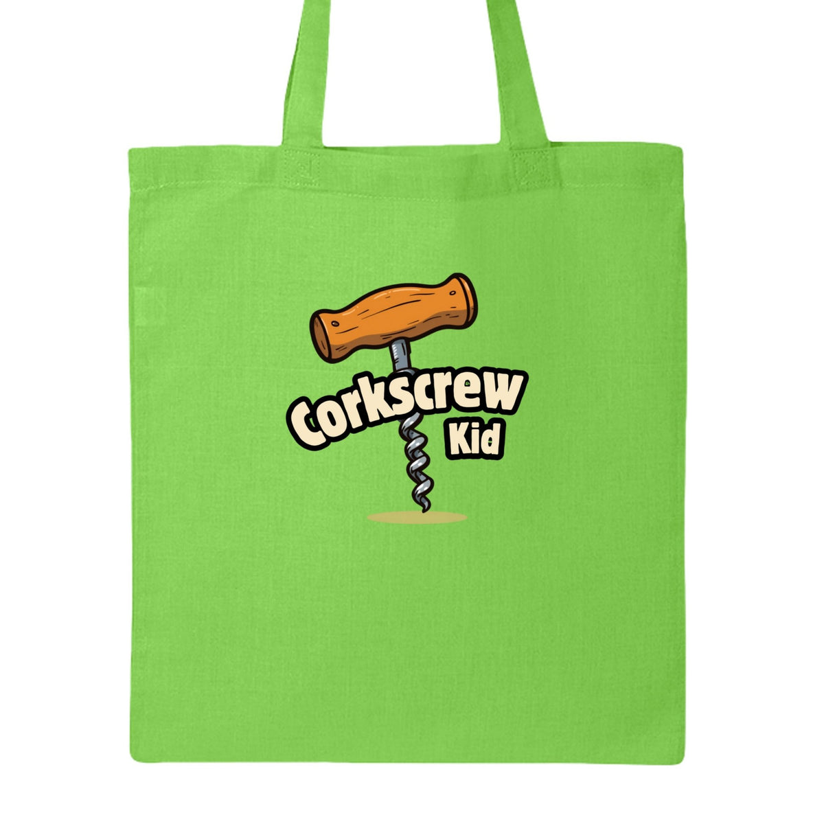 Logo Tote - Corkscrew Kid
