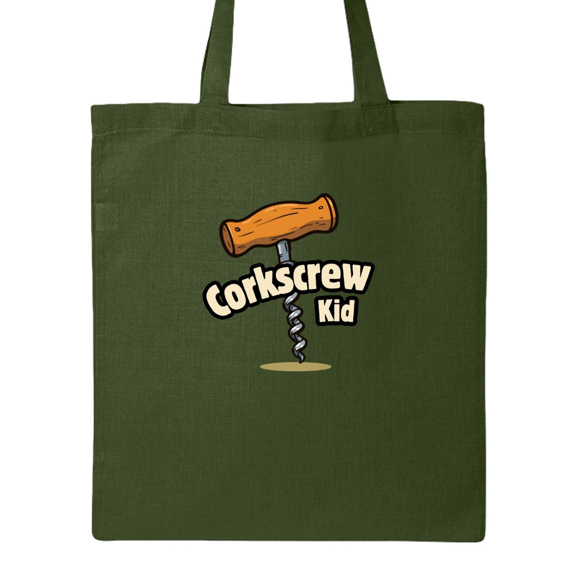 Logo Tote - Corkscrew Kid