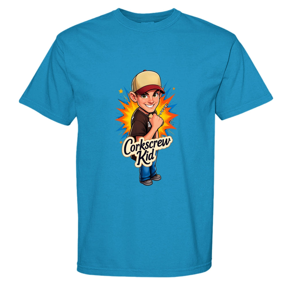 Mascot Tee - Corkscrew Kid