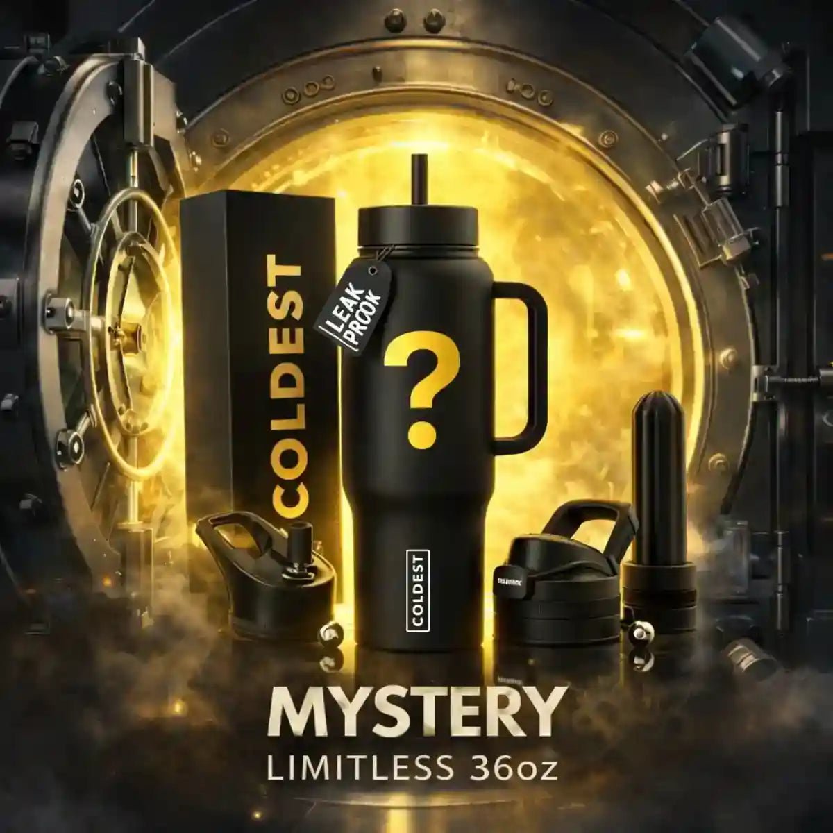 Mystery Limitless 36oz Tumbler - Corkscrew Kid