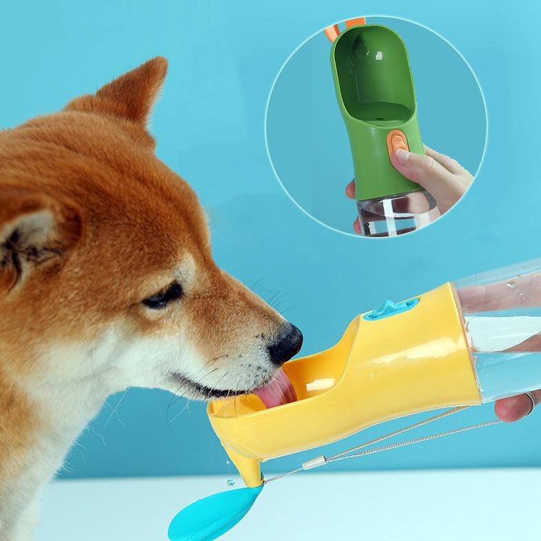 New Dog Water Bottle Portable Outdoor Pet Travel Water Bottle Pets Supplies - Corkscrew Kid