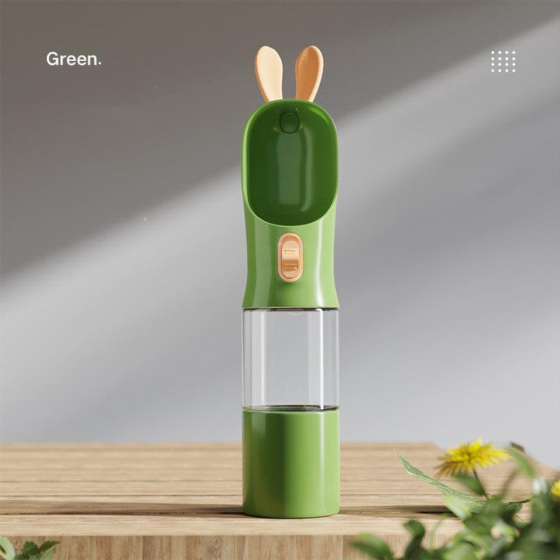 New Dog Water Bottle Portable Outdoor Pet Travel Water Bottle Pets Supplies - Corkscrew Kid