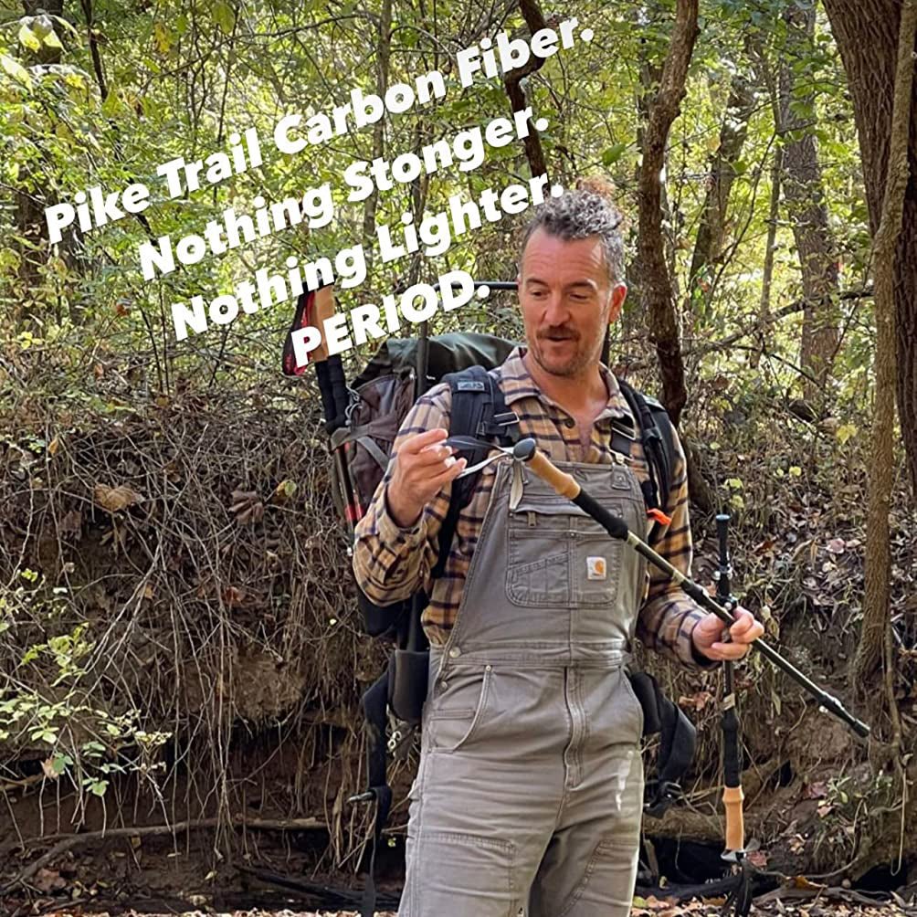 Pike Trail Carbon Fiber Trekking Poles – Lightweight, Adjustable Hiking Poles for Every Adventure - Corkscrew Kid