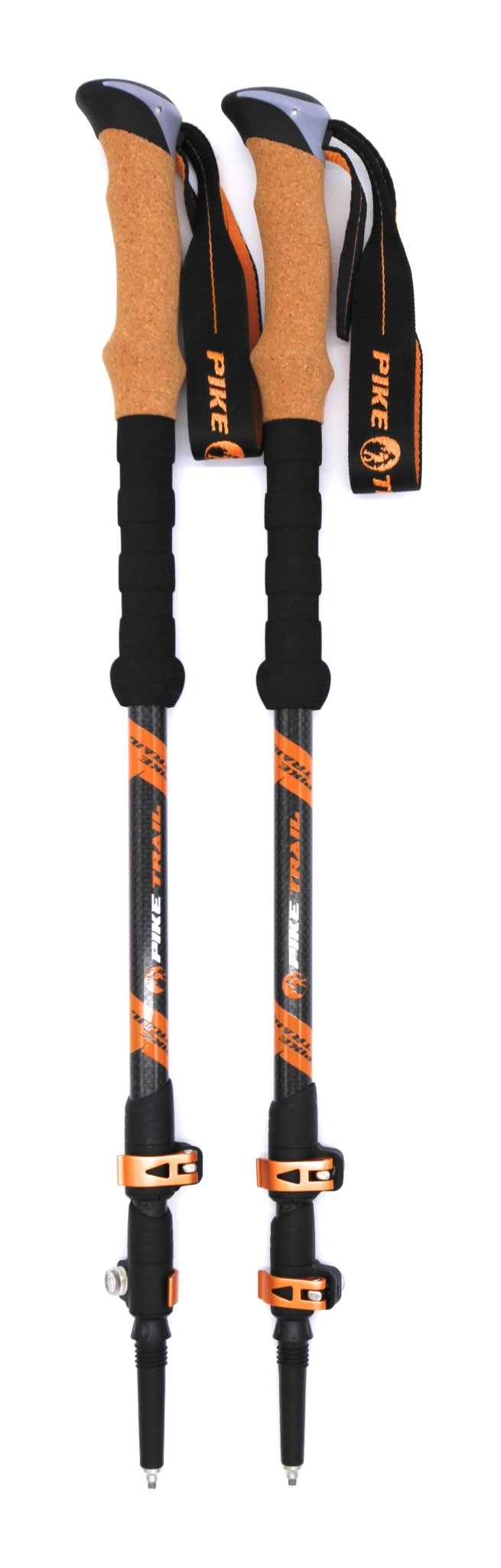 Pike Trail Carbon Fiber Trekking Poles – Lightweight, Adjustable Hiking Poles for Every Adventure - Corkscrew Kid