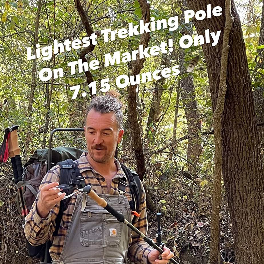 Pike Trail Carbon Fiber Trekking Poles – Lightweight, Adjustable Hiking Poles for Every Adventure - Corkscrew Kid