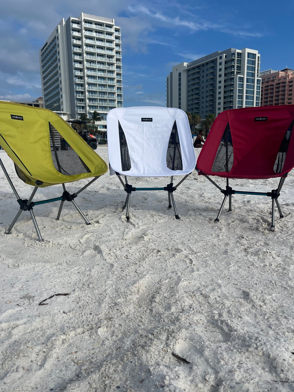 Pike Trail Ultralight Compact Outdoor Camping Tailgate Festival Beach Chair - Corkscrew Kid