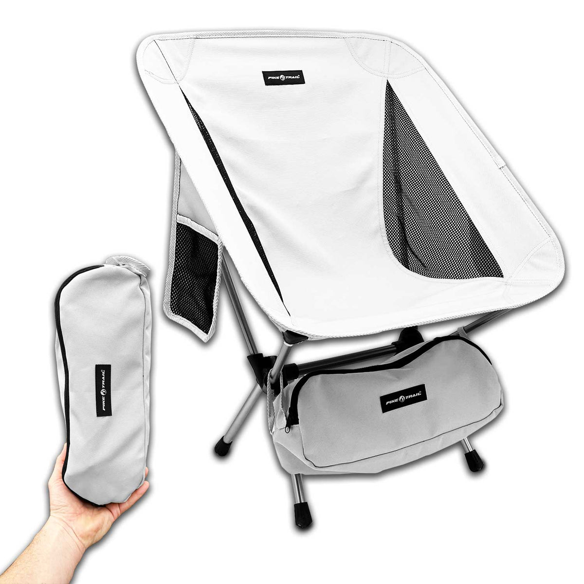 Pike Trail Ultralight Compact Outdoor Camping Tailgate Festival Beach Chair - Corkscrew Kid