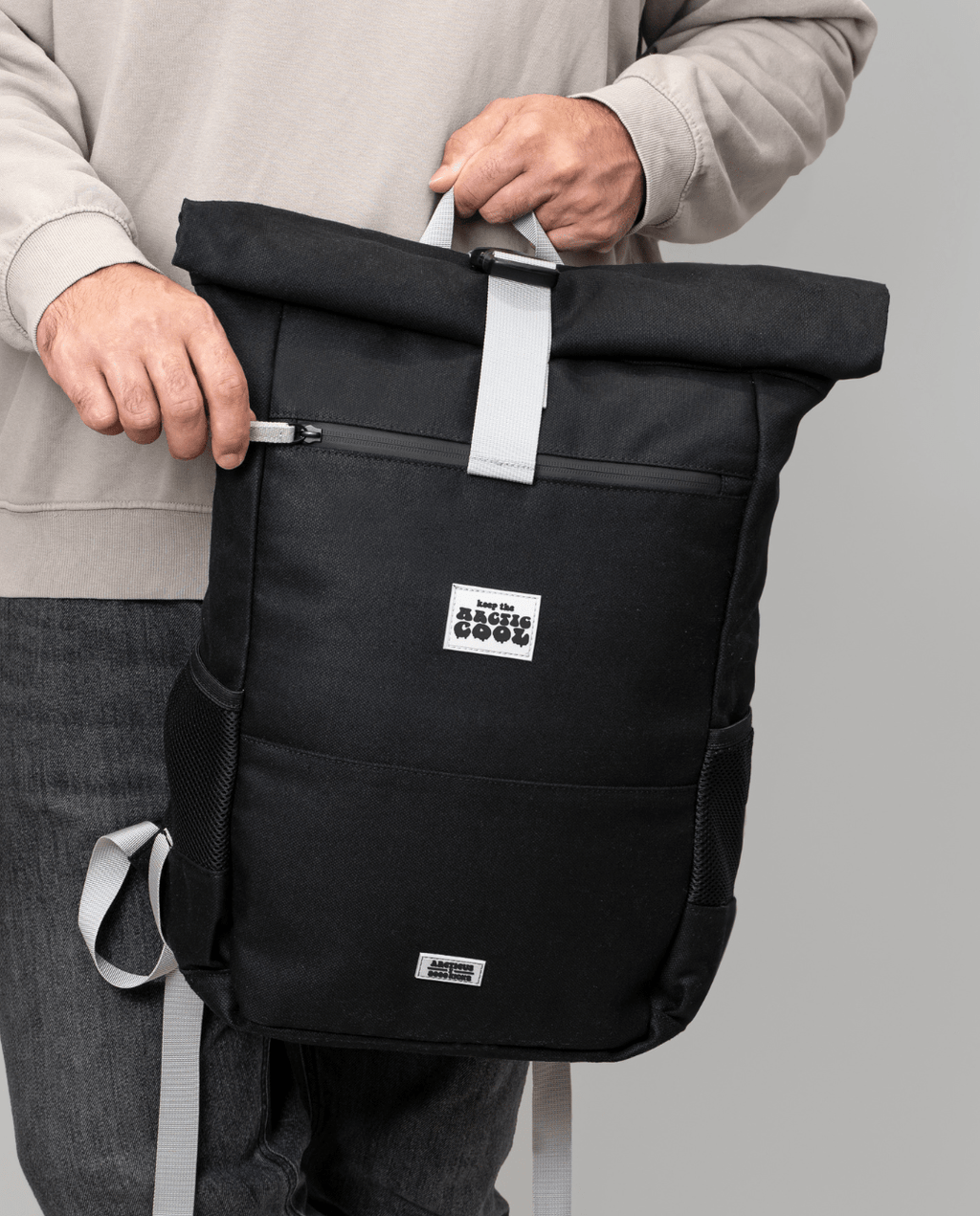 Polar Explorer Backpack [BLACK] - Corkscrew Kid