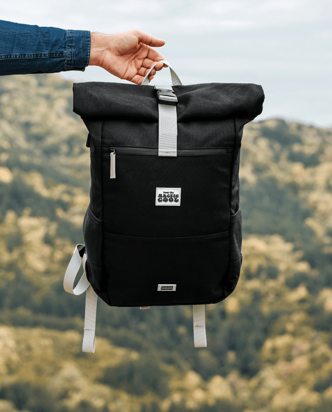 Polar Explorer Backpack [BLACK] - Corkscrew Kid