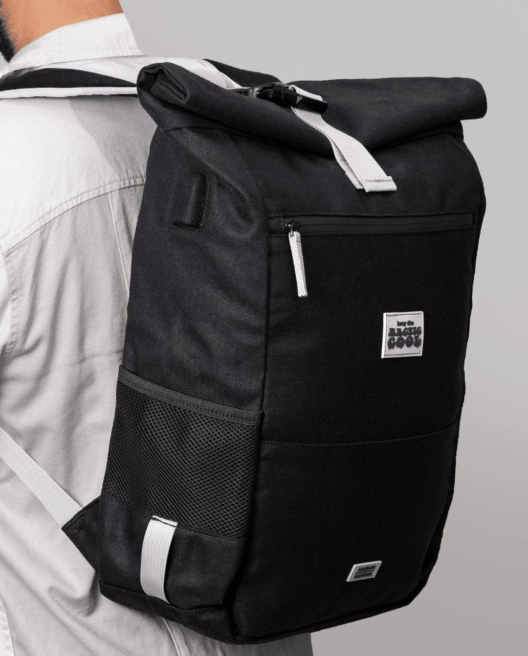 Polar Explorer Backpack [BLACK] - Corkscrew Kid