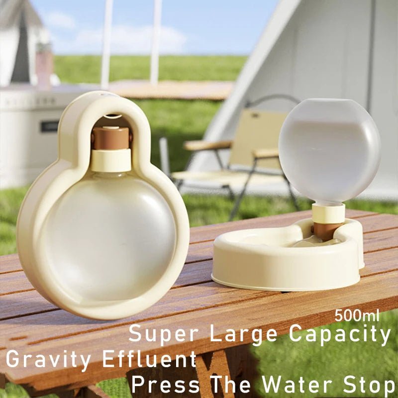 Portable 500ml Pet Water Bottle - Corkscrew Kid