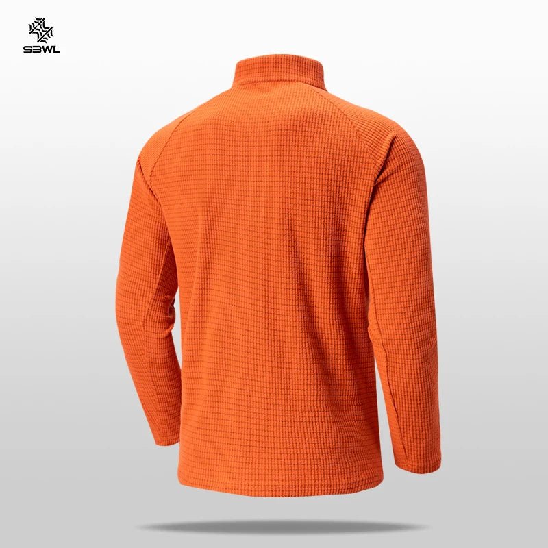 SBWL Men's Quick Dry Long Sleeve Sports T-shirt for Cycling Hiking Fitness - Corkscrew Kid