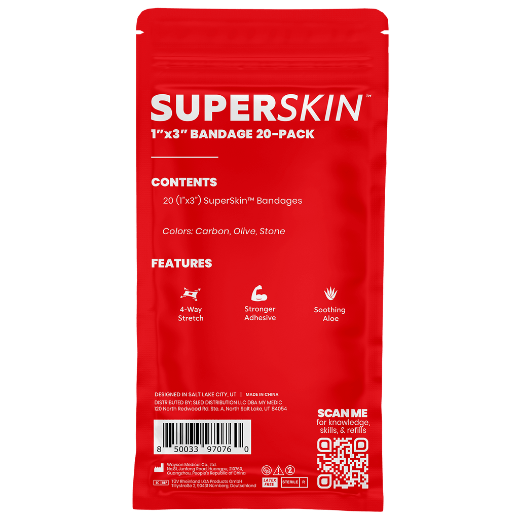 SuperSkin® Bandage 20 Pack - Corkscrew Kid