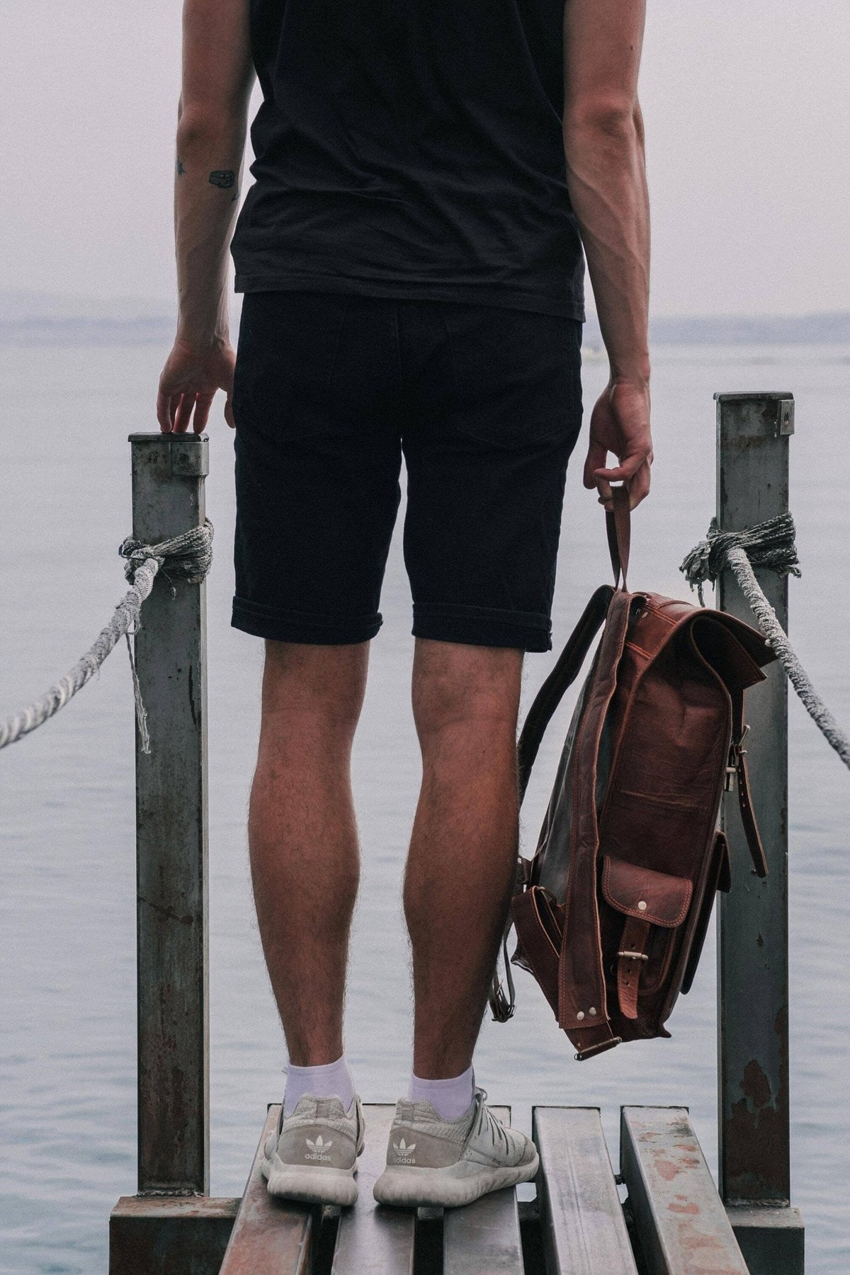 The Chavez Roll Top Backpack - Corkscrew Kid