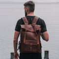 The Chavez Roll Top Backpack - Corkscrew Kid