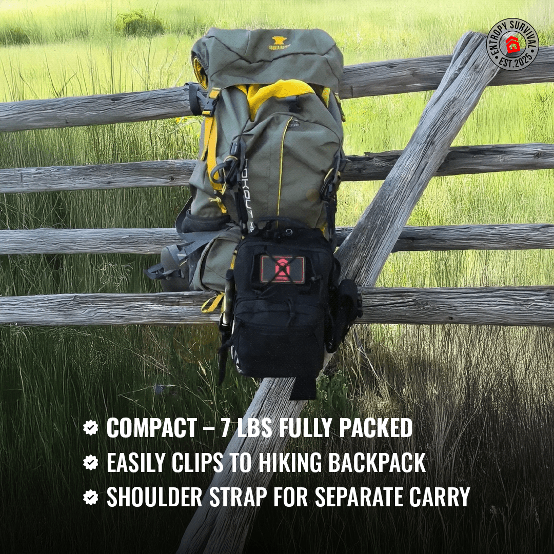 The Safe Trail 'Survive All' Go Bag - Corkscrew Kid