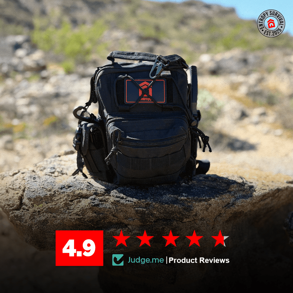 The Safe Trail 'Survive All' Go Bag - Corkscrew Kid