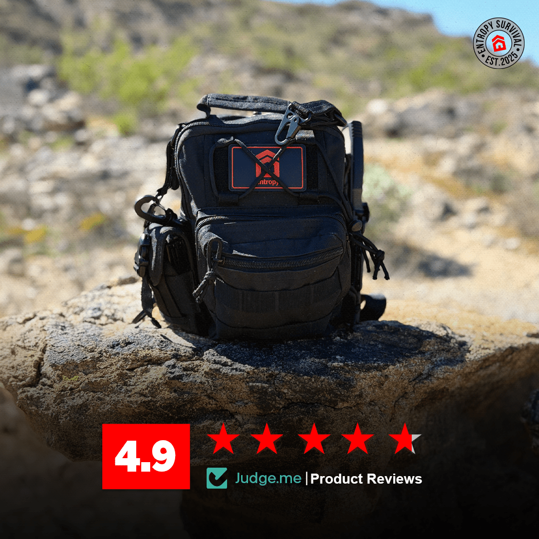 The Safe Trail 'Survive All' Go Bag - Corkscrew Kid