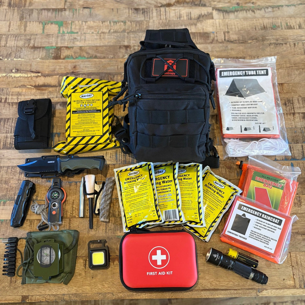 The Safe Trail 'Survive All' Go Bag - Corkscrew Kid