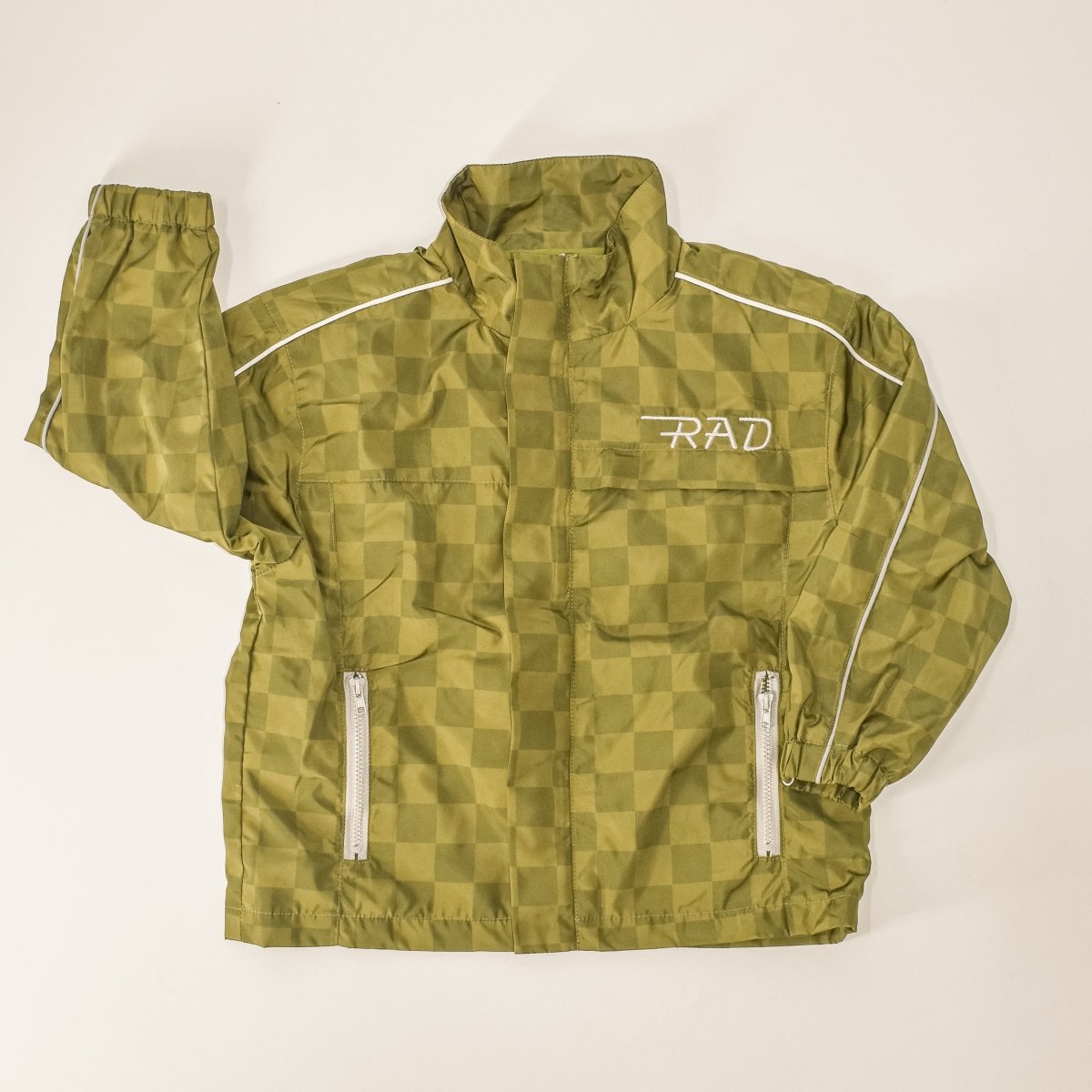 THE STORM RIDER WATERPROOF JACKET - ARMY GREEN - Corkscrew Kid