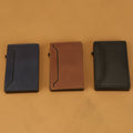 TOYFID Wallet With PU Leather Cover,Aluminum Alloy Pop Up Wallet Holder Card - Corkscrew Kid