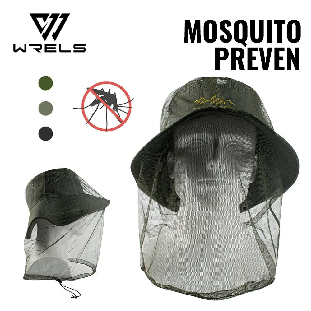 Ultra Large Mosquito Head Net | Premium Insect Face Protector for Outdoor Camping - Corkscrew Kid