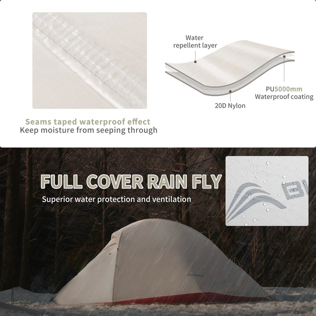 Ultralight Camping Tent Backpack Tent - Corkscrew Kid