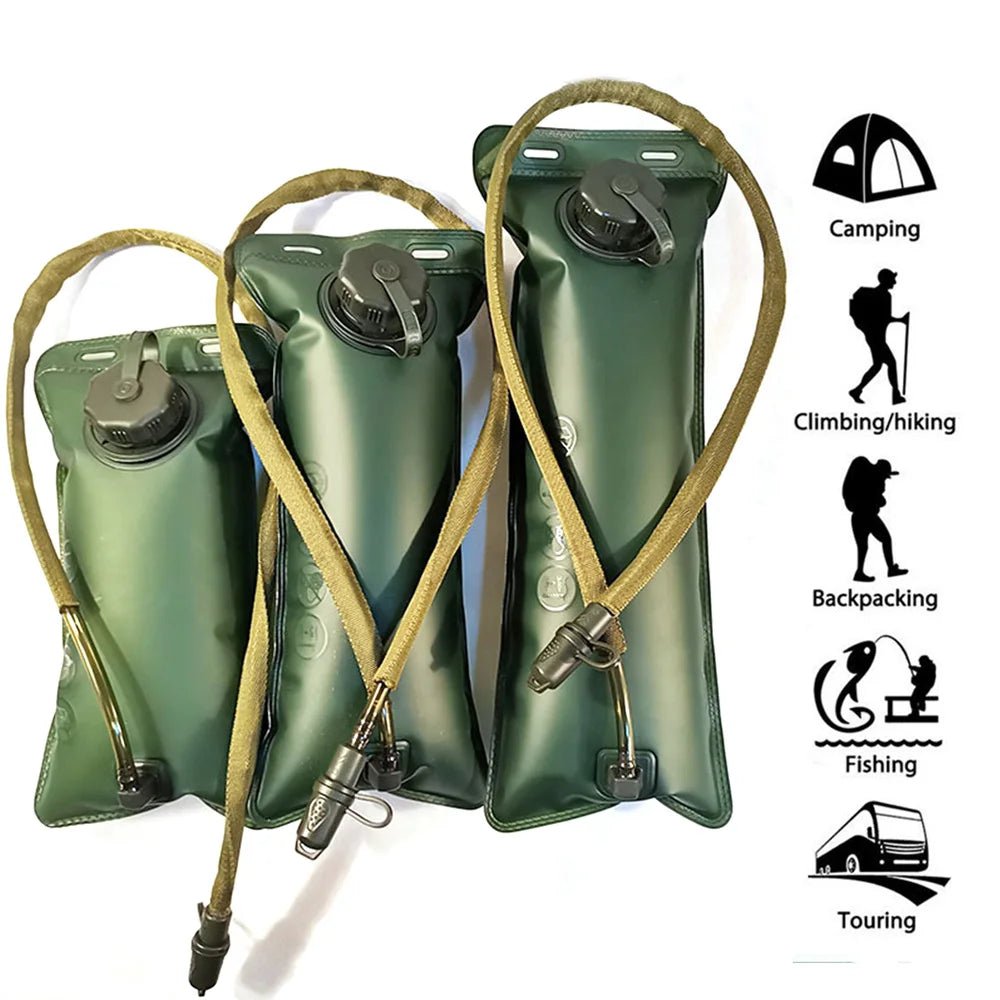 Water Bag 2/2.5/3L Water Bladder For Hydration Backpack Bag Water Storage For Hiking Camping Cycling Outdoor Sport Water Carrier - Corkscrew Kid