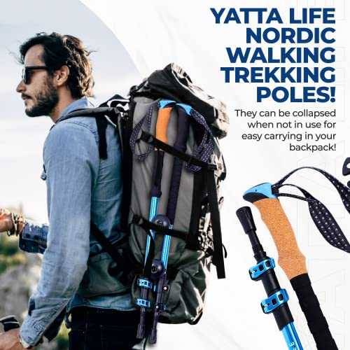 Yatta Life Adventure Pro Trekking Poles - Corkscrew Kid
